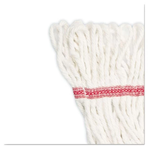 Boardwalk Super Loop Wet Mop Head, Cotton/Synthetic Fiber, 5" Headband, Large Size, White, 12/Carton 10 Boardwalk Super Loop Wet Mop Head, Cotton/Synthetic Fiber, 5" Headband, Large Size, White, 12/Carton - Image 10