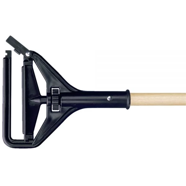 Wilen Speed Change Wood Wet Mop Handle, 60", Natural 1 Wilen Speed Change Wood Wet Mop Handle, 60", Natural