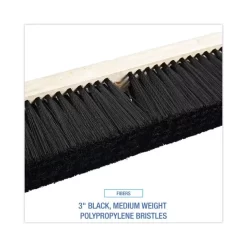 Boardwalk Floor Brush Head, 3" Black Medium Weight Polypropylene Bristles, 18" Brush -Professional cleaning tool store bb01eb65715ff7676dbdc5b410628e42a7
