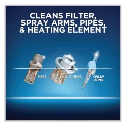 FINISH Dishwasher Cleaner, Fresh, 8.45 Oz Bottle, 6/Carton -Professional cleaning tool store bb2479294c38b9b088bfa3abce1bd6f480