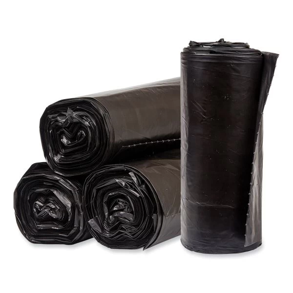 Eco Strong Plus Can Liners, 40 Gal, 1.35 Mil, 40 X 46 Black, 100/Carton 1 Eco Strong Plus Can Liners, 40 Gal, 1.35 Mil, 40 X 46 Black, 100/Carton