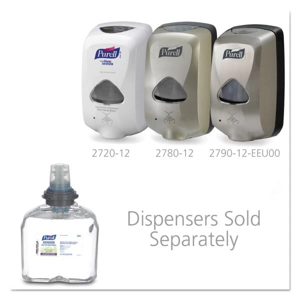 PURELL Green Certified TFX Refill Advanced Foam Hand Sanitizer, 1,200 ML, Fragrance-Free, 2/Carton 2 PURELL Green Certified TFX Refill Advanced Foam Hand Sanitizer, 1,200 ML, Fragrance-Free, 2/Carton - Image 2