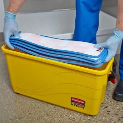 Rubbermaid Commercial HYGEN HYGEN Charging Bucket, 6.8 Gal, Yellow 12 Rubbermaid Commercial HYGEN HYGEN Charging Bucket, 6.8 Gal, Yellow -Professional cleaning tool store be262a4555bfdf6d37600318e94f0cbd80