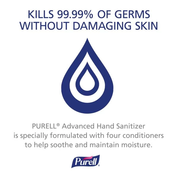 Purell Advanced Refreshing Gel Hand Sanitizer, 1 Fl Oz, Clean Scent, Case Of 36 Bottles 4 Purell Advanced Refreshing Gel Hand Sanitizer, 1 Fl Oz, Clean Scent, Case Of 36 Bottles - Image 4