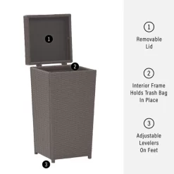 Palm Harbor Outdoor Wicker Trash Bin 9 Palm Harbor Outdoor Wicker Trash Bin -Professional cleaning tool store beaa195d26602d81819bf2ee1109d31b6b