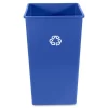 Rubbermaid Commercial 50-Gal Square Recycling Container