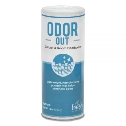 Fresh Products Odor-Out Rug/Room Deodorant, Lemon, 12 Oz Shaker Can, 12/Box