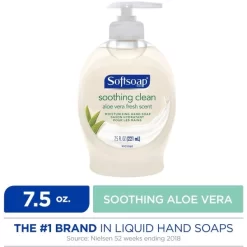 Softsoap Soothing Liquid Hand Soap Pump -Professional cleaning tool store c0cb7cbb2403314bc340405ce5971f61a4