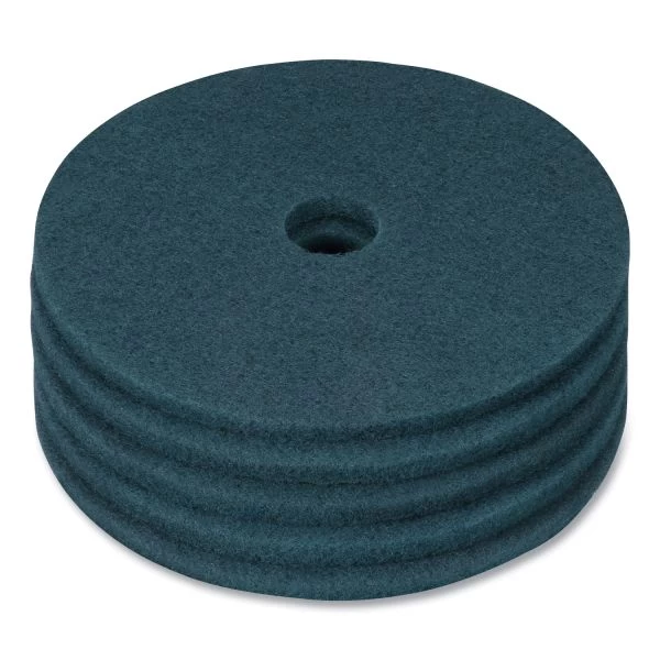 Coastwide Professional Cleaning Floor Pads, 20" Diameter, Blue, 5/Carton 3 Coastwide Professional Cleaning Floor Pads, 20" Diameter, Blue, 5/Carton - Image 3