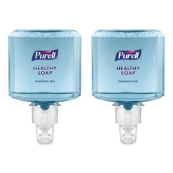PURELL HEALTHY SOAP Gentle And Free Foam, For ES4 Dispensers, Fragrance-Free, 1,200 ML, 2/Carton