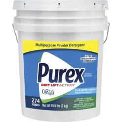Purex Dry Detergent, Fresh Spring Waters, Powder, 15.6 Lb. Pail G Waters -Professional cleaning tool store c5b7d74f5c3ad1b001a3c41887fa669dae