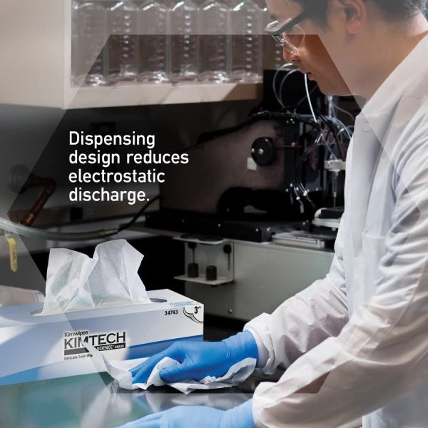 KIMTECH Delicate Task Wipers - Pop-Up Box 5 KIMTECH Delicate Task Wipers - Pop-Up Box - Image 5