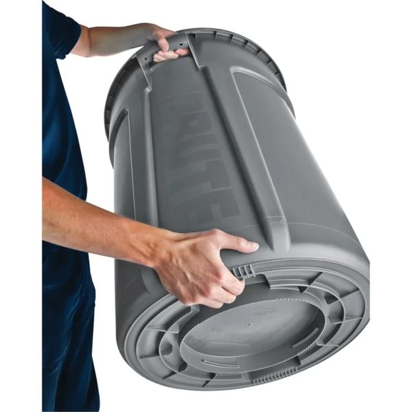 Rubbermaid Commercial Brute 32-Gallon Vented Recycling Container 2 Rubbermaid Commercial Brute 32-Gallon Vented Recycling Container - Image 2