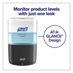 PURELL ES6 Soap Touch-Free Dispenser, 1,200 ML, 5.25 X 8.8 X 12.13, Graphite -Professional cleaning tool store cb010023a1ae75dfe81f74b0a169b0638a