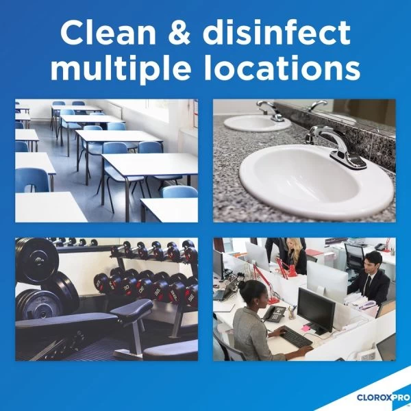 Clorox Disinfecting Wipes, 1-Ply, 7 X 8, Lemon Fresh, White, 75/Canister, 6/Carton 2 Clorox Disinfecting Wipes, 1-Ply, 7 X 8, Lemon Fresh, White, 75/Canister, 6/Carton - Image 2