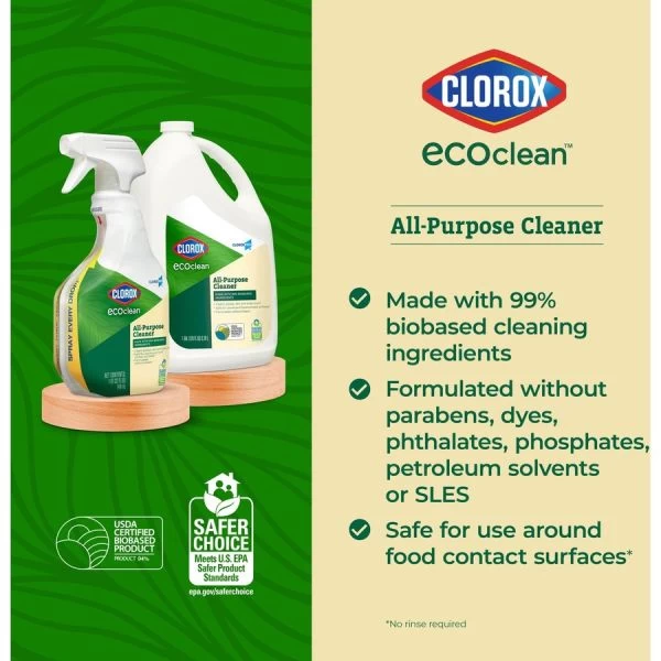 CloroxPro EcoClean All-Purpose Cleaner Refill 2 CloroxPro EcoClean All-Purpose Cleaner Refill - Image 2