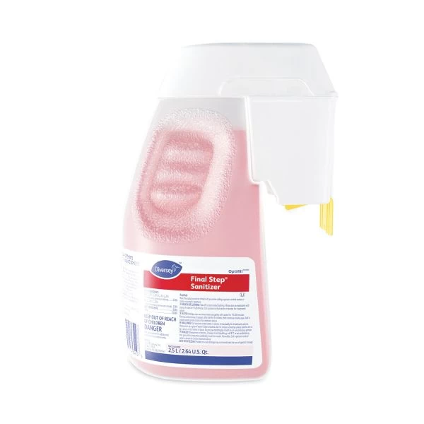 Diversey Final Step Sanitizer, Liquid, 2.5 L Spray Bottle 1 Diversey Final Step Sanitizer, Liquid, 2.5 L Spray Bottle
