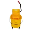 Rubbermaid Commercial Wave Brake Side Press Mop Bucket