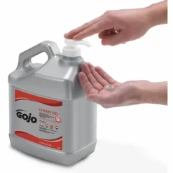 GOJO Cherry Gel Pumice Hand Cleaner, Cherry Scent, 1 Gal Bottle, 2/Carton -Professional cleaning tool store cf6b4562b62c10fde15bffcb56b774784c