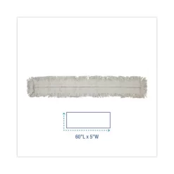 Boardwalk Disposable Dust Mop Head, Cotton, Cut-End, 60w X 5d -Professional cleaning tool store d1b3e3d29c70010ebfaed318a5fce2ec92
