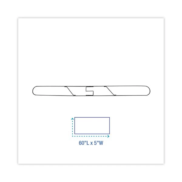 Boardwalk Clip-On Dust Mop Frame, 60w X 5d, Zinc Plated 5 Boardwalk Clip-On Dust Mop Frame, 60w X 5d, Zinc Plated - Image 5