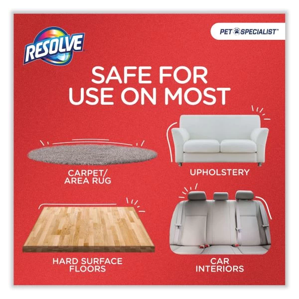 RESOLVE Pet Specialist Stain And Odor Remover, Citrus, 60 Oz Refill Pour Bottle, 4/Carton 5 RESOLVE Pet Specialist Stain And Odor Remover, Citrus, 60 Oz Refill Pour Bottle, 4/Carton - Image 5