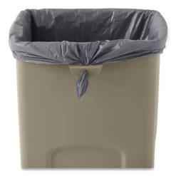 Rubbermaid Commercial Untouchable Square Waste Receptacle, 23 Gal, Plastic, Beige 8 Rubbermaid Commercial Untouchable Square Waste Receptacle, 23 Gal, Plastic, Beige -Professional cleaning tool store d3b1ee879ab7557348c3e3e8d27d4af0c2