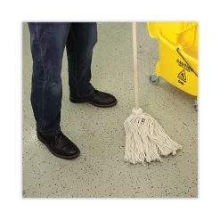 Boardwalk Deck Mop, 48" Wooden Handle, 16oz Cotton Fiber Head, 6/Carton -Professional cleaning tool store d45c9ab49a373faac23b9bd965d89dadba