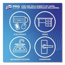 LYSOL Brand Disinfecting Wipes, 1-Ply, 7 X 7.25, Crisp Linen, White, 80 Wipes/Canister, 6 Canisters/Carton -Professional cleaning tool store d46f0deb1a1d11c663db48d7e32a9f0974