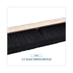 Boardwalk Floor Brush Head, 2.5" Black Tampico Fiber Bristles, 18" Brush -Professional cleaning tool store d57fa8ce551fcf3158f679bb8228f0de2e