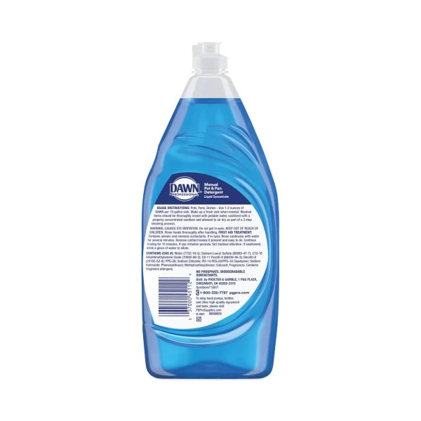 Dawn Professional Manual Pot/Pan Dish Detergent, 38 Oz Bottle, 8/Carton 2 Dawn Professional Manual Pot/Pan Dish Detergent, 38 Oz Bottle, 8/Carton - Image 2