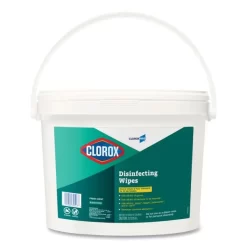 Clorox Disinfecting Wipes, 1-Ply, 7 X 8, Fresh Scent, White, 700/Bucket