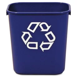 Rubbermaid Commercial 13 QT Standard Deskside Recycling Wastebaskets