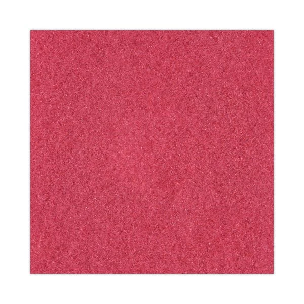 Boardwalk Standard Floor Pads, 13" Diameter, Red, 5/Carton 5 Boardwalk Standard Floor Pads, 13" Diameter, Red, 5/Carton - Image 5