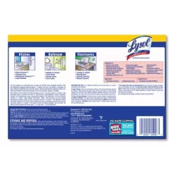 LYSOL Brand Disinfecting Wipes, 1-Ply, 7 X 7.25, Lemon And Lime Blossom, White, 80 Wipes/Canister, 2 Canisters/Pack, 3 Packs/Carton 11 LYSOL Brand Disinfecting Wipes, 1-Ply, 7 X 7.25, Lemon And Lime Blossom, White, 80 Wipes/Canister, 2 Canisters/Pack, 3 Packs/Carton -Professional cleaning tool store dd951a59ecf76549b05b6a28b6ecafc5bf