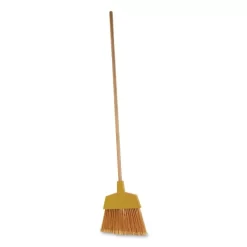 Boardwalk Angler Broom, 53" Handle, Yellow, 12/Carton