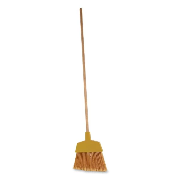 Boardwalk Angler Broom, 53" Handle, Yellow, 12/Carton 1 Boardwalk Angler Broom, 53" Handle, Yellow, 12/Carton
