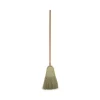 Boardwalk 100% Corn Brooms, 60" Overall Length, Natural, 6/Carton