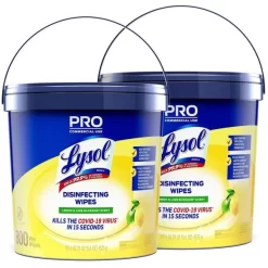 Lysol Disinfecting Wipe Bucket W/Wipes -Professional cleaning tool store e0710a97b31d87ab8c98dcb421502ab4eb