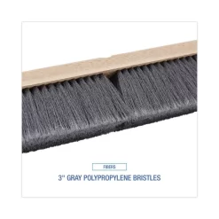 Boardwalk Floor Brush Head, 3" Gray Flagged Polypropylene Bristles, 18" Brush -Professional cleaning tool store e1d6f3462e07929093629809f8f98bba73