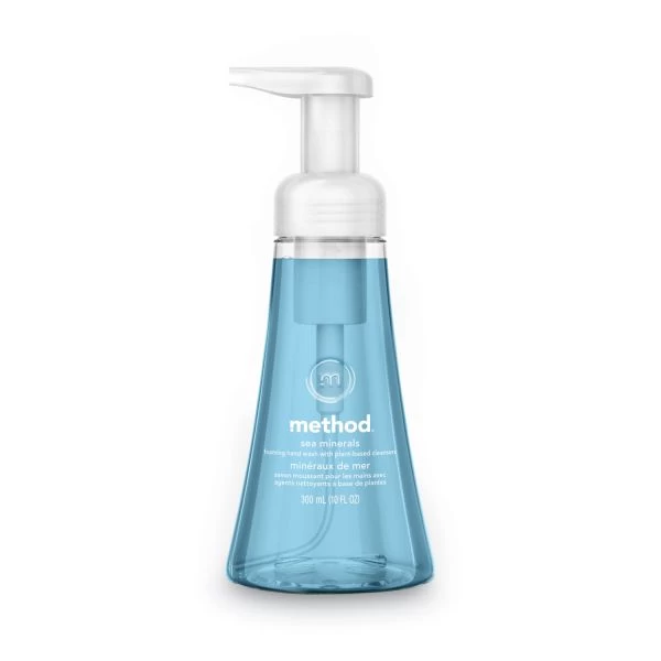 Method Foaming Hand Wash, Sea Minerals, 10 Oz Pump Bottle, 6/Carton 1 Method Foaming Hand Wash, Sea Minerals, 10 Oz Pump Bottle, 6/Carton