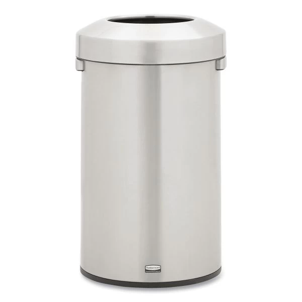 Rubbermaid Commercial Refine Series Waste Receptacle, 23 Gal, Plastic/Stainless Steel 1 Rubbermaid Commercial Refine Series Waste Receptacle, 23 Gal, Plastic/Stainless Steel