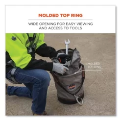 Arsenal 5976 Hoist Bucket With Swiveling Carabiner -Professional cleaning tool store e2768312850a06dac888a8644b0de25d19