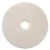 Americo Polishing Pads, 14" Diameter, White, 5/Carton