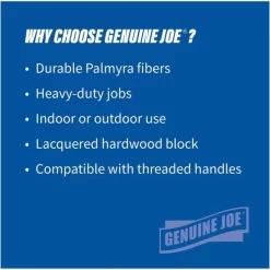 Genuine Joe 24" Push Broomhead -Professional cleaning tool store e813924175a88da19ddeeea4a4948aed64