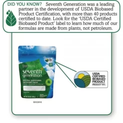 Seventh Generation Natural Dishwasher Detergent Concentrated Packs, 20/Pack, 12 Packs/Carton -Professional cleaning tool store ec75f62c8853f7d85056eef88740f013bb