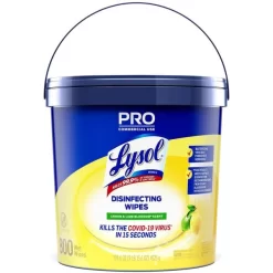 Lysol Disinfecting Wipe Bucket W/Wipes