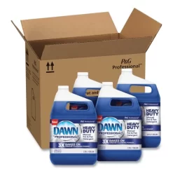 Dawn Professional Heavy-Duty Manual Pot/Pan Dish Detergent, Original Scent, 1 Gal Bottle, 4/Carton