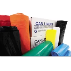 Inteplast Group Institutional Low-Density Can Liners, 33 Gal, 1.3 Mil, 33" X 39", Red, 25 Bags/Roll, 6 Rolls/Carton -Professional cleaning tool store f367dfcbc5522b597732eb1e8a33a44189