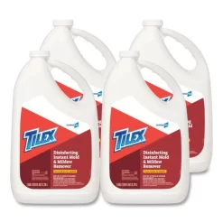 Tilex Disinfects Instant Mildew Remover, 128 Oz Refill Bottle, 4/Carton -Professional cleaning tool store f40adfcc7876103b247ee261851927ebc5